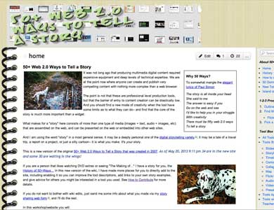 50 Web 2.0 Ways to Tell a Story