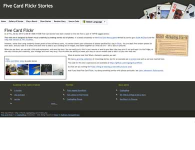 Five Card Flickr